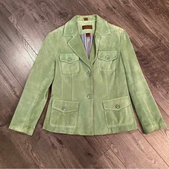 Vintage Danier suede leather coat - Picture 2 of 15